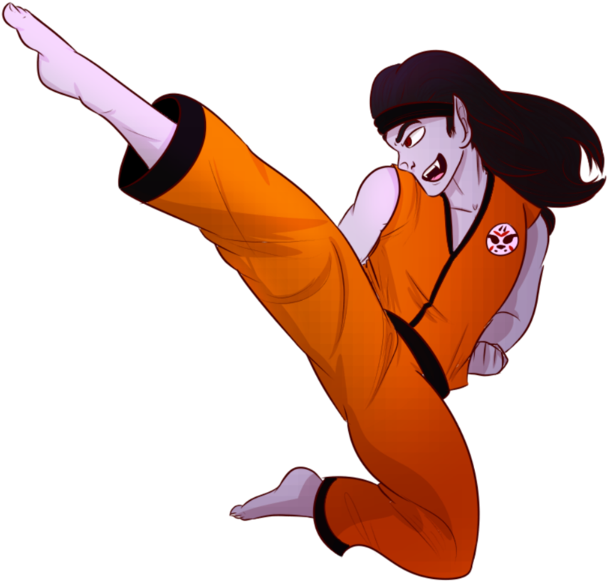 Dojo Mojo Karate Vamp By Niximous - Dojo Mojo Karate Vamp By Niximous (923x866)