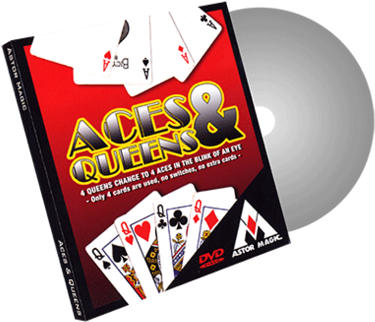 New Style Aces And Queens Cards Color Varies By Astor - Aces And Queens (cards Color Varies) By Astor - Trick (800x785)