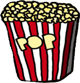 我们观影时人不离手的爆米花，原本是这样的： - Movies Gif Transparent (480x480)