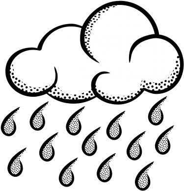 Clipart Rain Lineart - Life Is Not About Waiting For The Storm To Pass-wish (725x750)