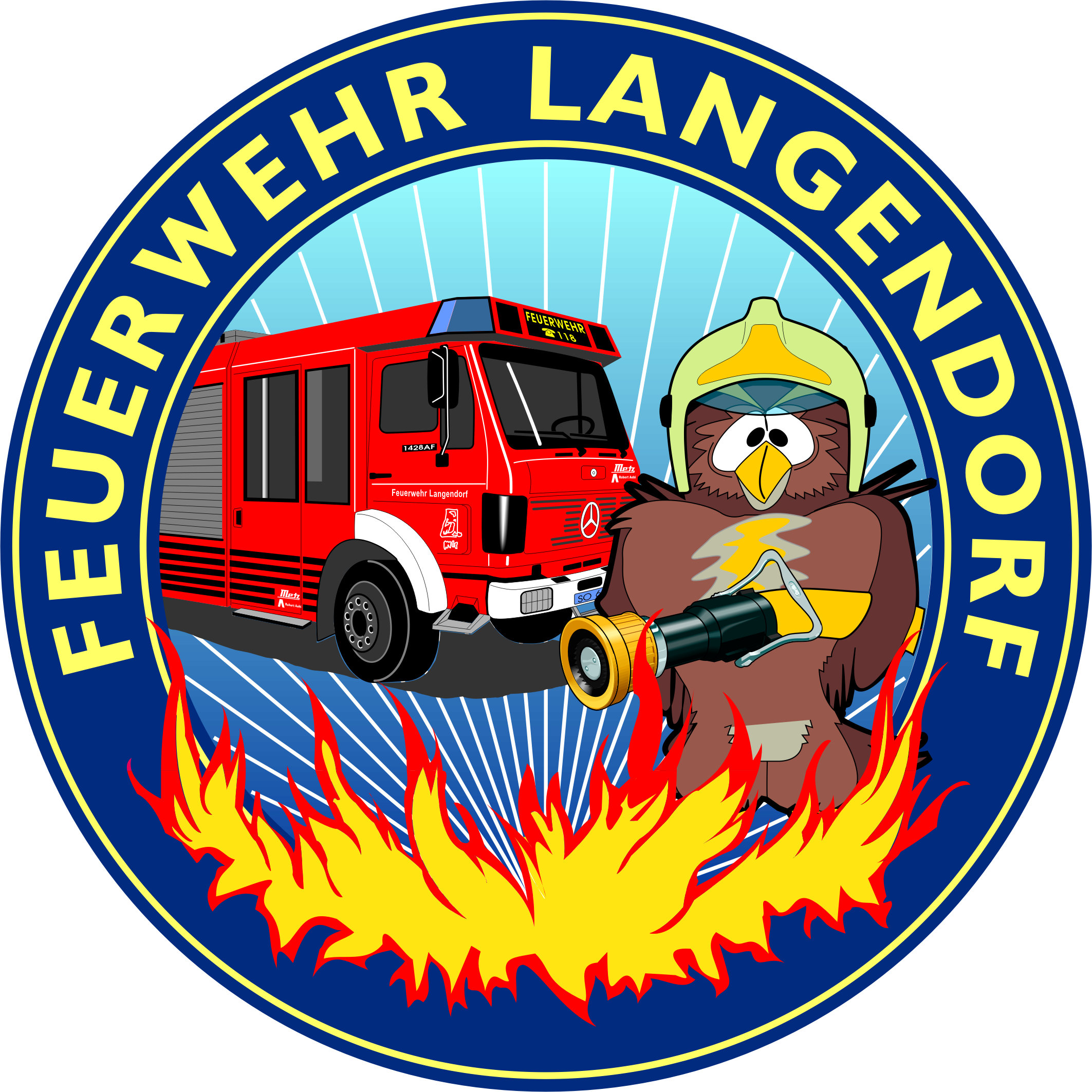 Die Sirenen In Langendorf Funktionieren - Fire Department (2125x2125)