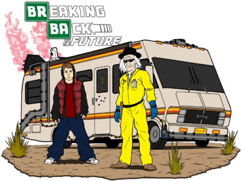 Breaking Back To The Future By Jeremy Kohrs In Phoenix, - Dr. Emmett Brown (500x500)