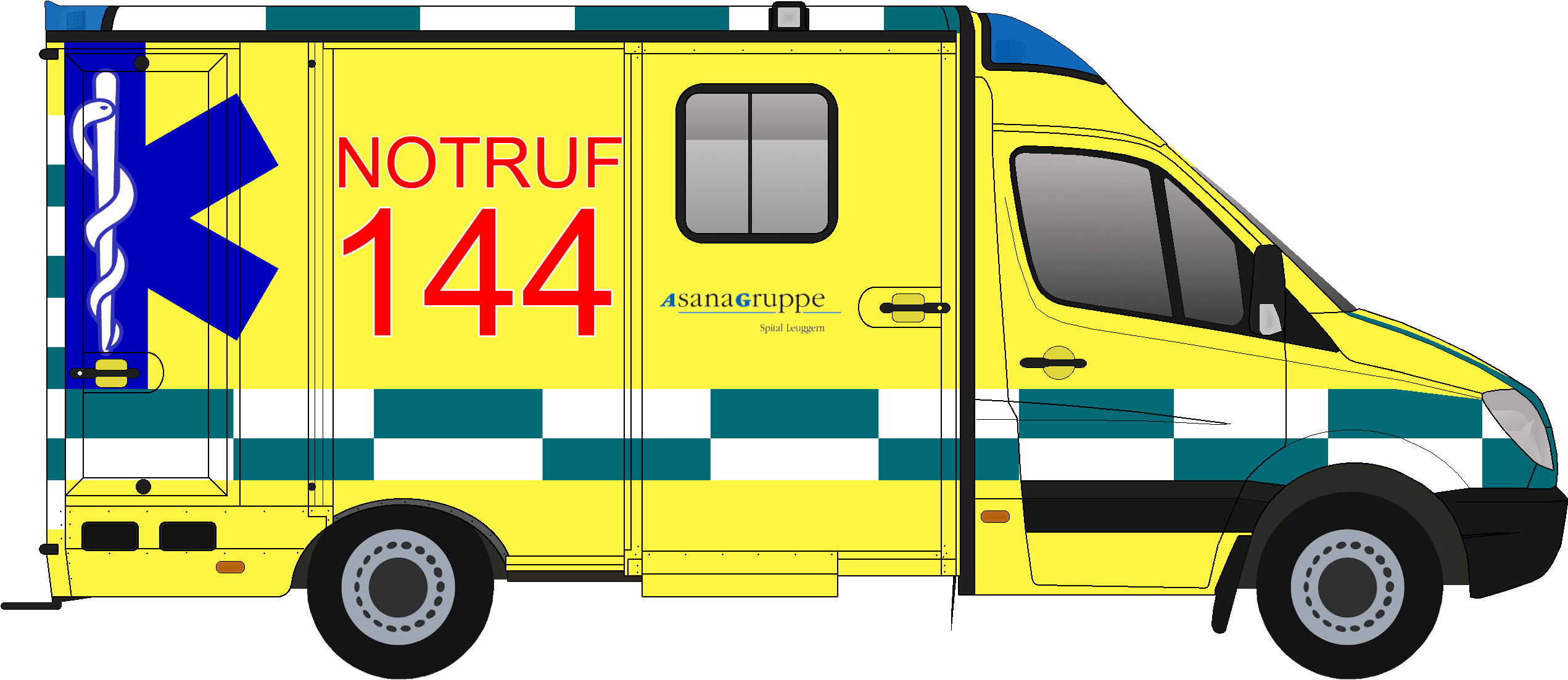 Menzike 61 - Menziken - Ambulance (2611x1232)