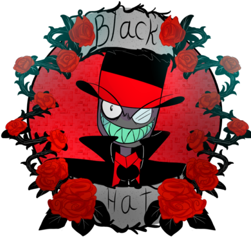 Needed To Doodle This Cute Turd <3 - Black Hat (500x500)