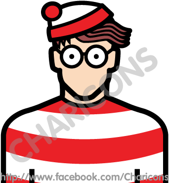 Explore Wheres Wally, Boy Scouts And More - Wally Vector (346x429)