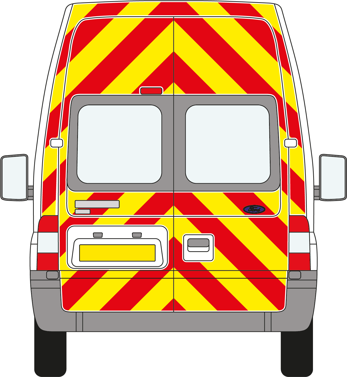 Full Glazed - Ford Transit (2000x2000)