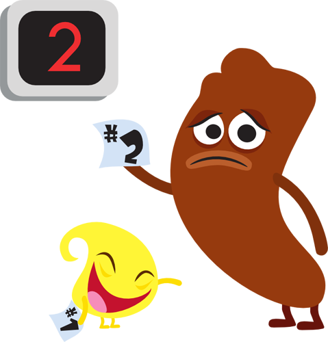 Number 1 And - Number 2 Poop (479x500)