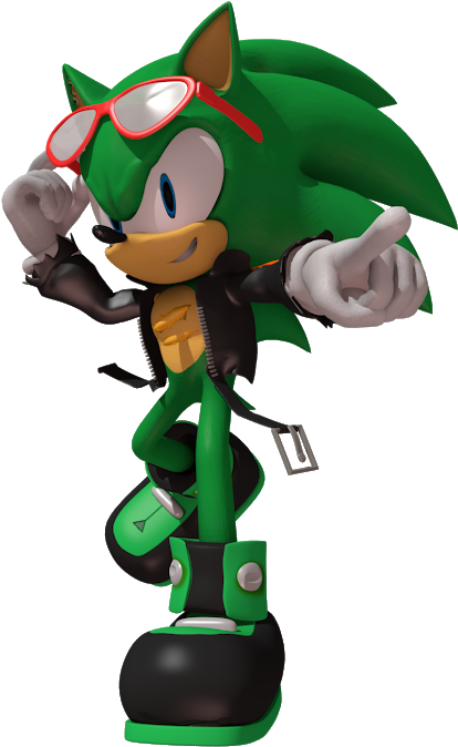 Photo - Scourge The Hedgehog 3d (530x732)