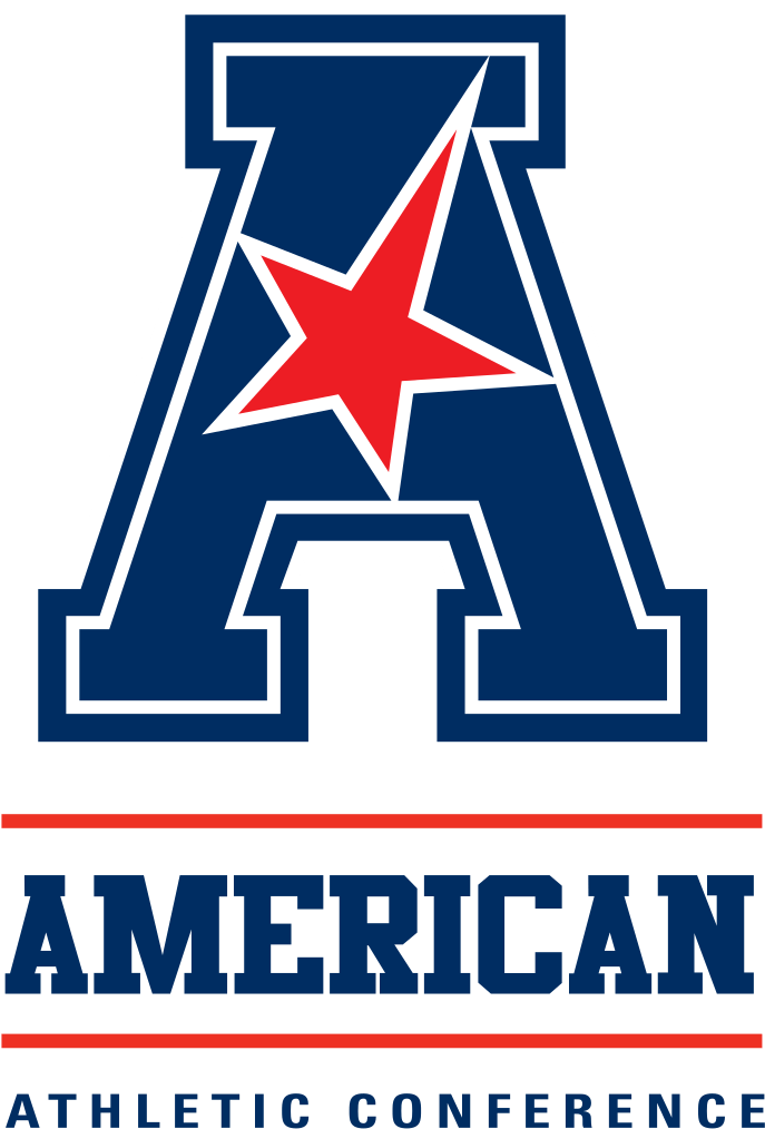 On - American Athletic Conference Logo Png (694x1023)