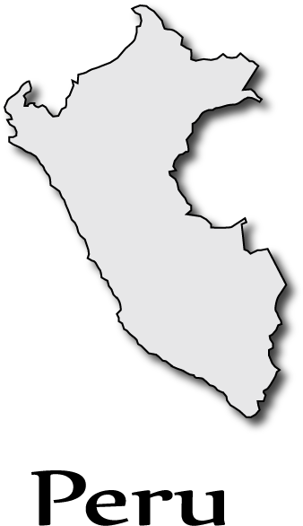 Peru Title Clip Art - Las Regiones Del Peru Dibujo (343x613)