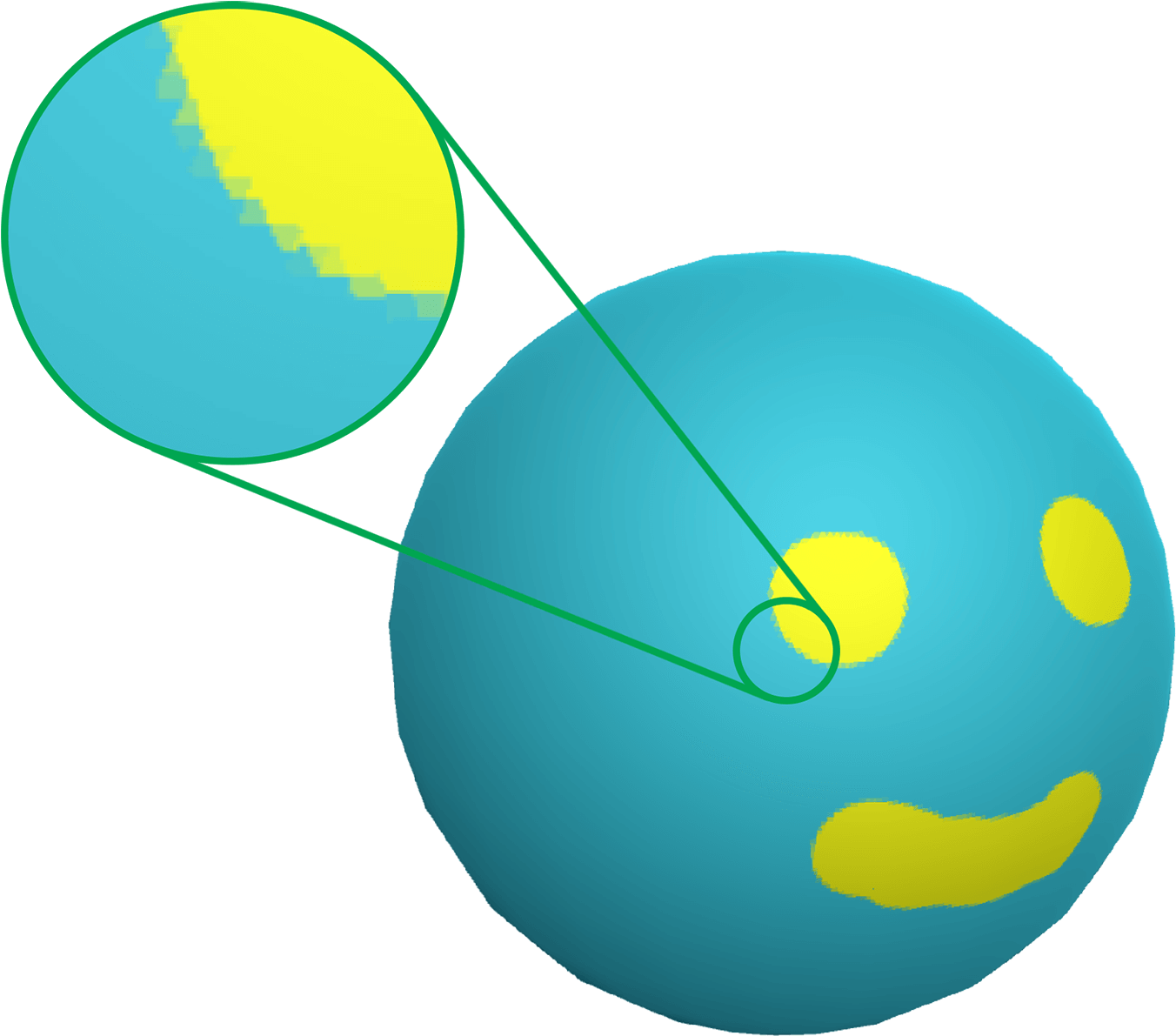 The Difference Is That Instead Of Displaying The Voxel - Circle (1440x1253)