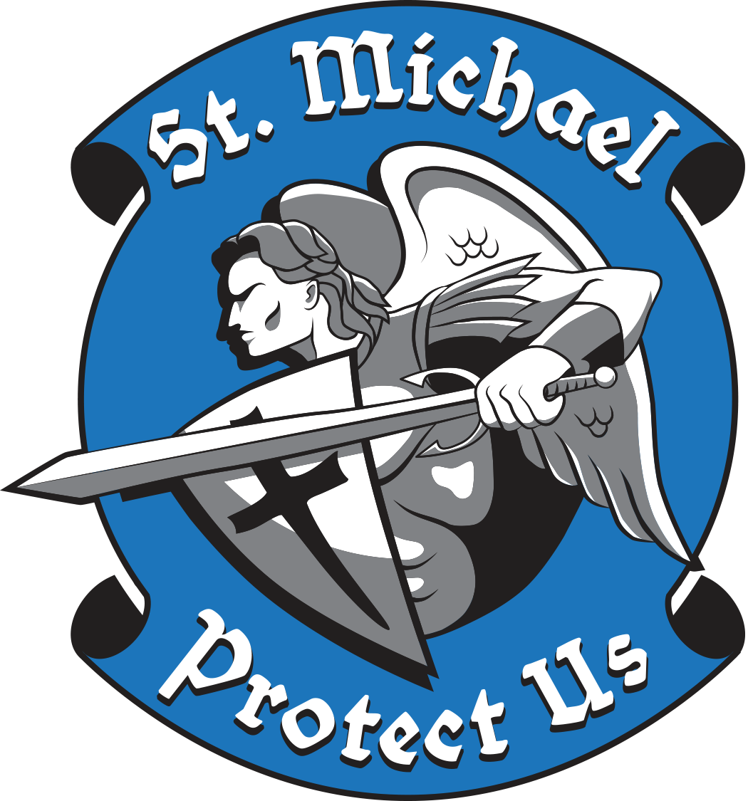 Michael The Archangel - Law Enforcement Lifestyle St Michael Protect Us Police (1050x1125)