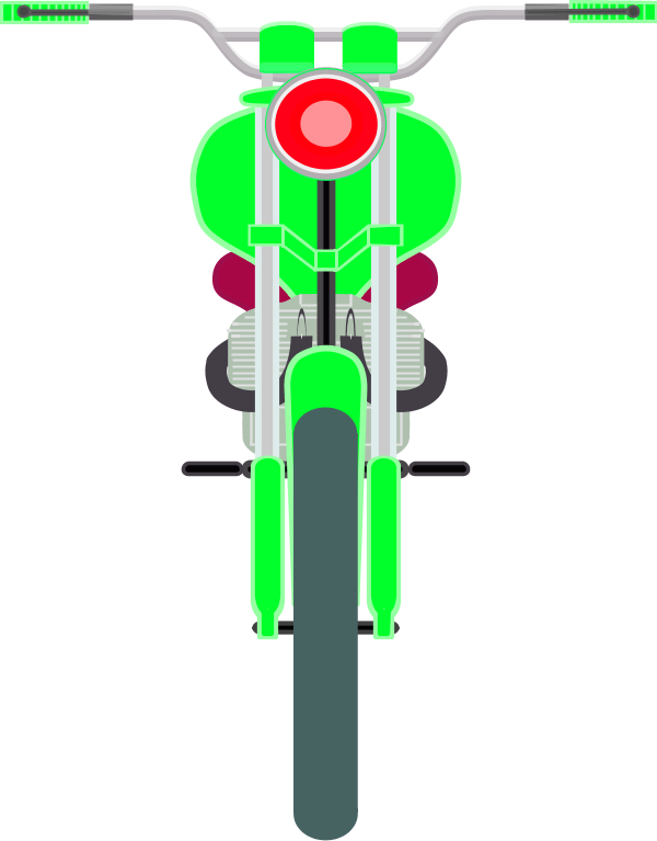 Motorcycle Bike Vector Clip Art - Motorcycle (600x767)