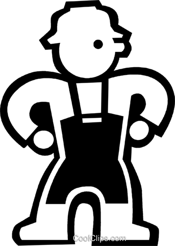 Construction Worker Royalty Free Vector Clip Art Illustration - Construction Worker Royalty Free Vector Clip Art Illustration (343x480)