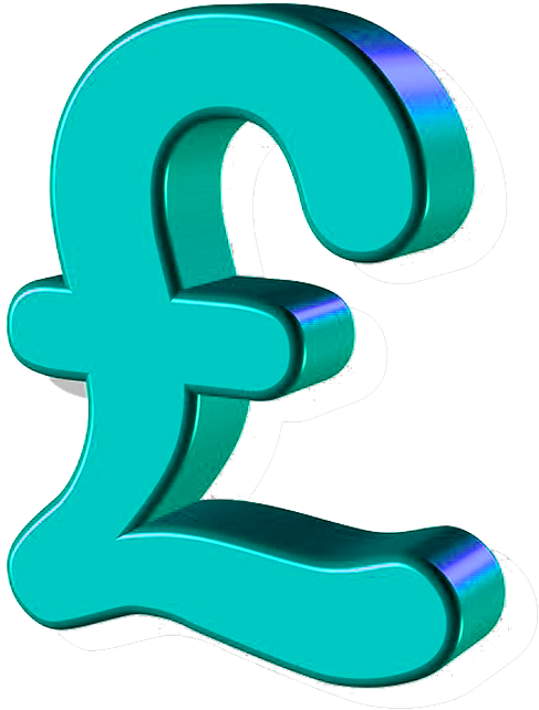 Light Blue Pound Sign Transparent Background - Pound Sign (643x695)