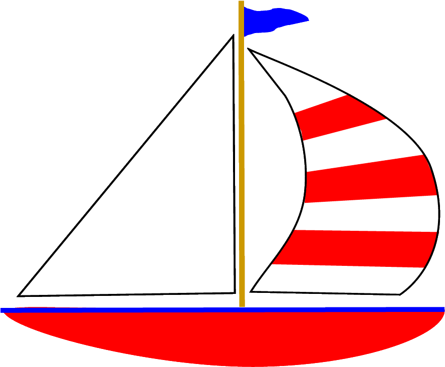 Sailboat Clipart Transparent - Sketch Of Water Transport (919x769)
