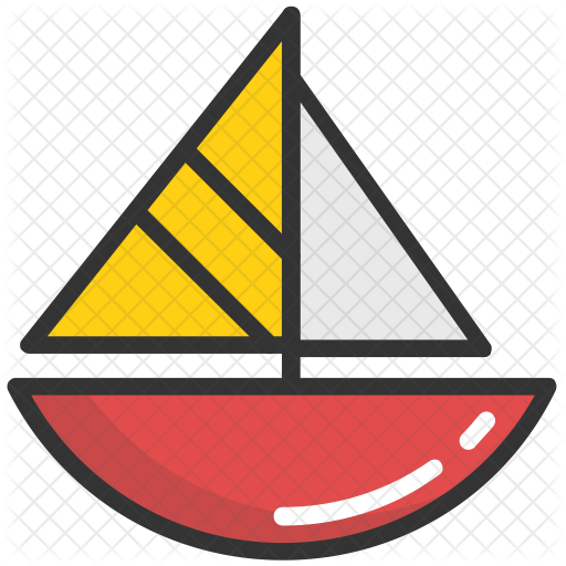 Sailboat Icon - Sailboat (512x512)