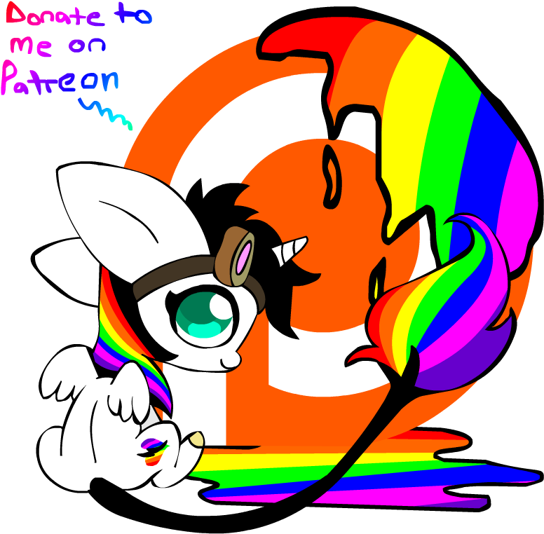 Patron Blissy Logo By Lightning-bliss - Cartoon (800x800)