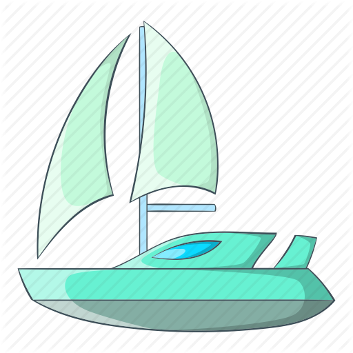 Adorable Cartoon Sailboat Pictures Boat, Cartoon, Object, - Sailing (512x512)