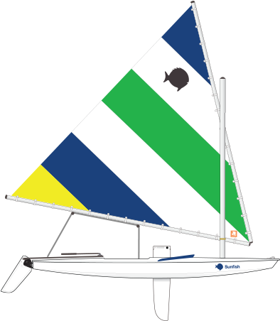 Mojito Sunfish Sail - Sunfish Boat (403x451)