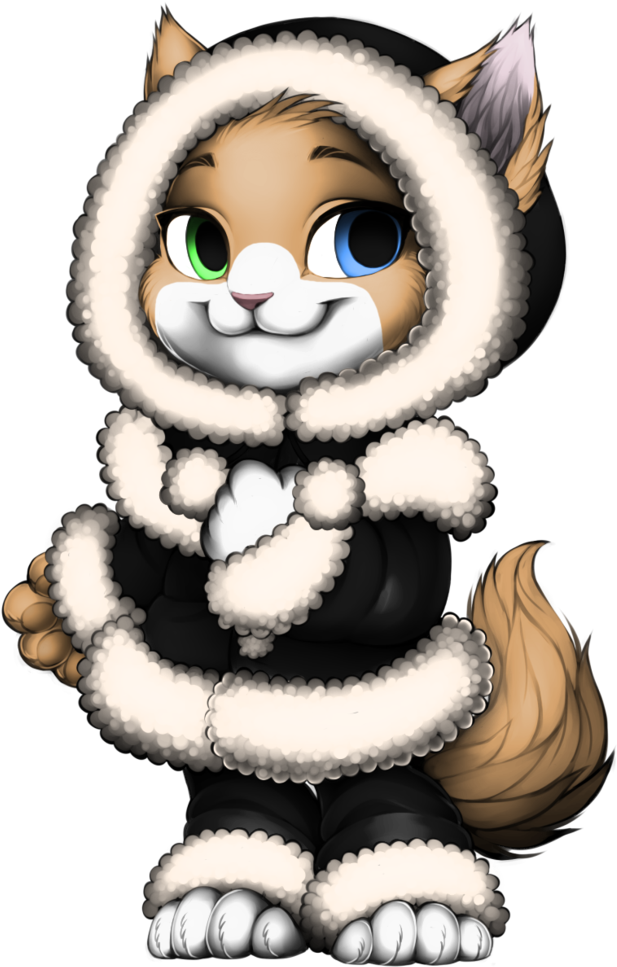 Fluffy Coat By Alcatraz-hopeflyte - Cartoon (767x1042)