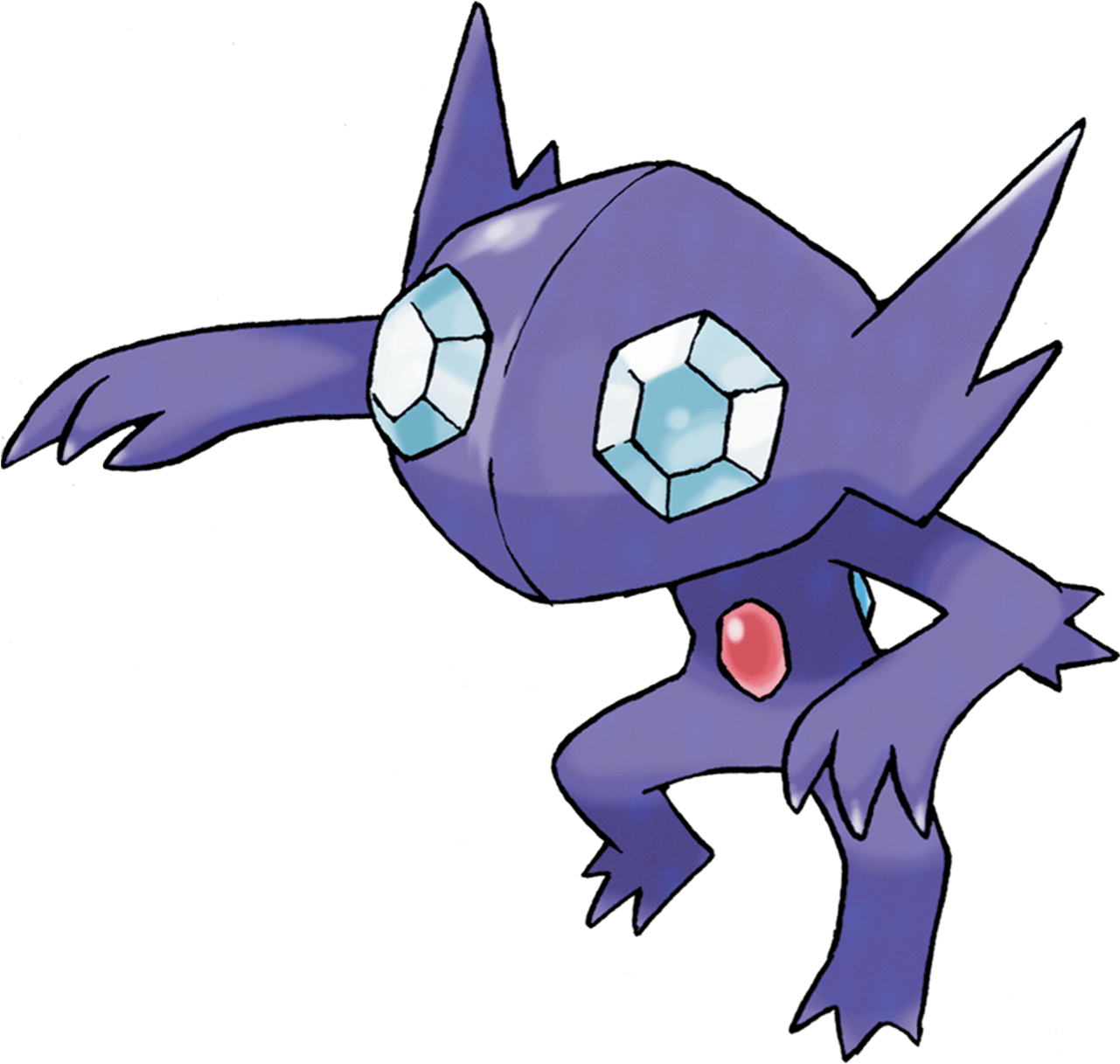 #302 Sableye - Sableye Pokemon Go (1280x1280)