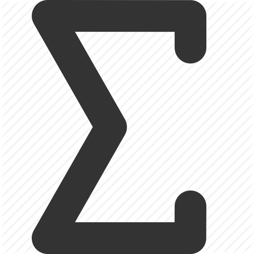 Sum Clip Art Image - Summation Png (512x512)