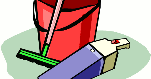 Cleaning Supplies Clip Art (512x269)