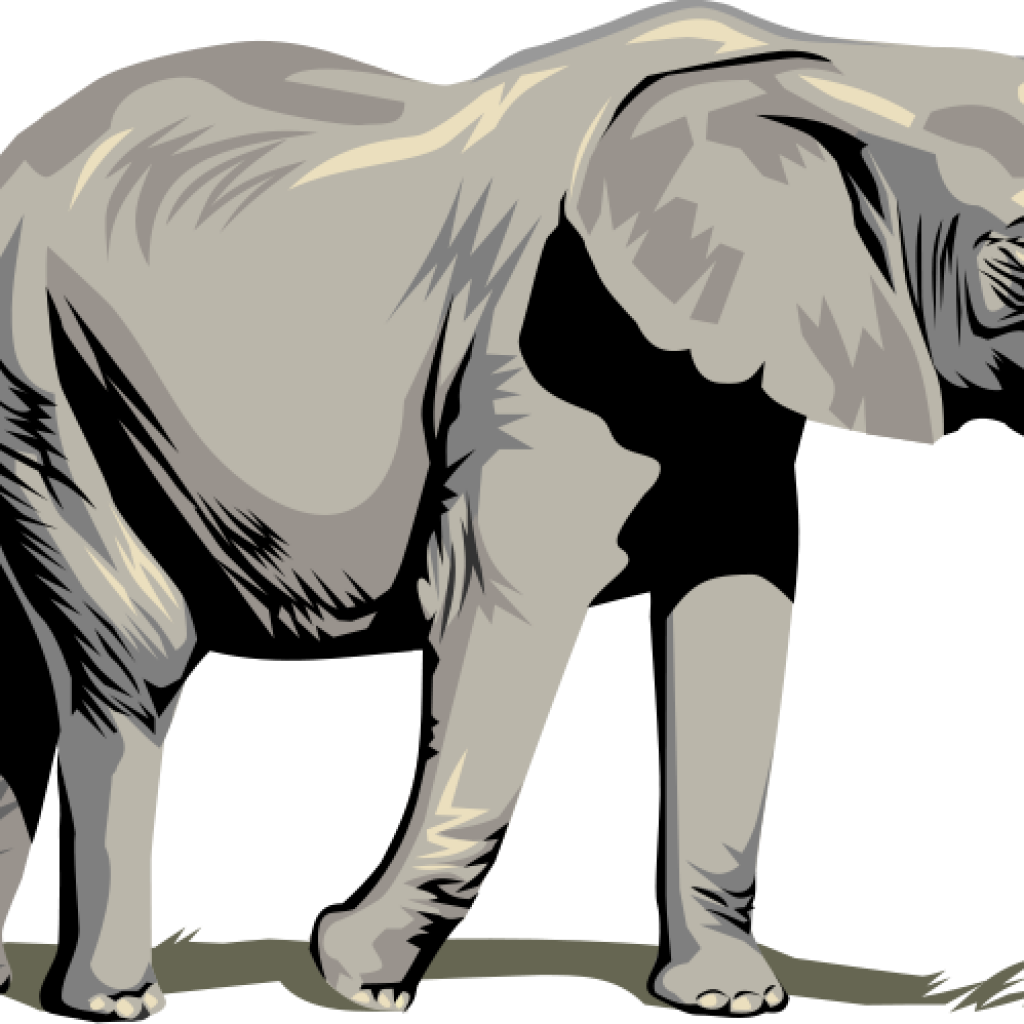 Free Elephant Clipart Elephant Clipart Blue Free Clipart - Flash Cards Letter E (1024x1024)