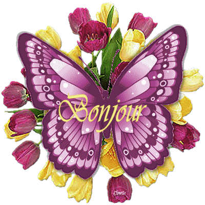 Gif Bonjour - Immagini Gif Di Buongiorno (400x400)