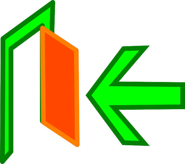 Entrance, Exit, Enter, Theme, Action - Entrance Clipart (640x568)