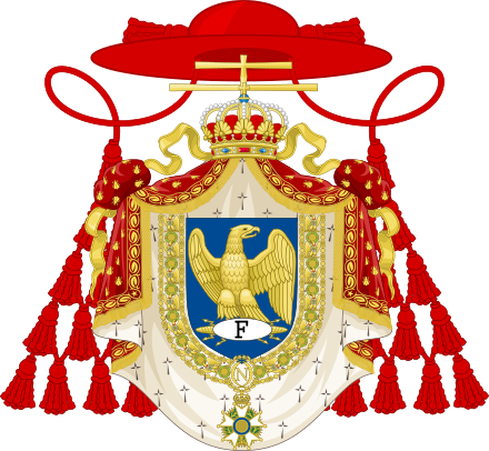 Coat Of Arms Of Cardinal Joseph Fesch - Baselios Cleemis (440x406)