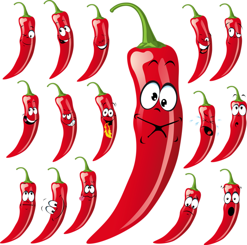 Album - Cartoon Chili Pepper (800x794)