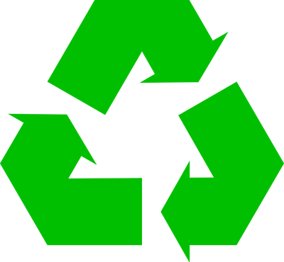 Royalty Free Images For Earth Day T-shirts - Recycling Symbol Clip Art (400x370)