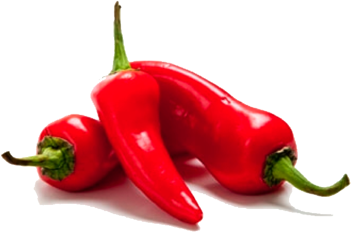 Bell Pepper Jalapexf1o Chili Pepper Capsaicin Food - Red & Green Chillies Png (814x627)