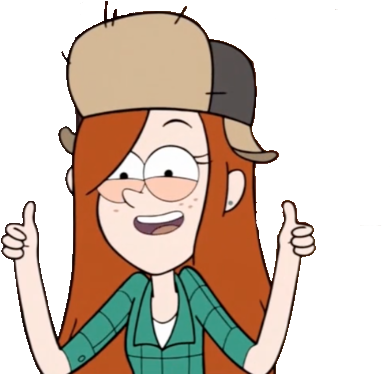 S1e13 Wendy Thumbs Up Transparent - Gravity Falls Thumbs Up (500x373)
