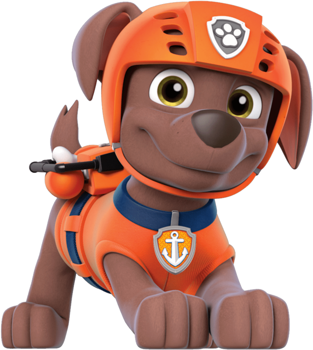 Thumbs Up Image Clip Art Download - Paw Patrol - Zuma Action Pack Pup And Badge (1280x1500)