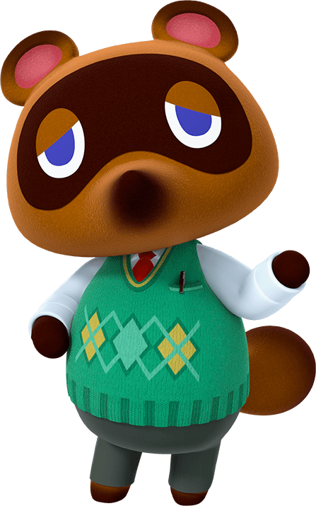 Eyeletteredpony - Animal Crossing New Leaf Tom Nook (447x715)