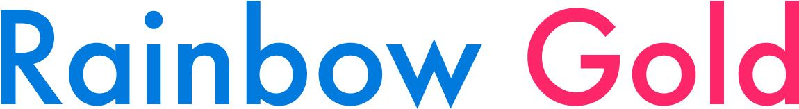 Rainbow Gold Creative Design - Circle (1200x300)