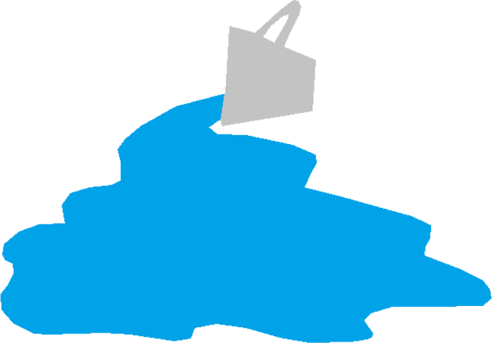 Water Bucket Cliparts - Bucket Of Water Clipart (718x500)