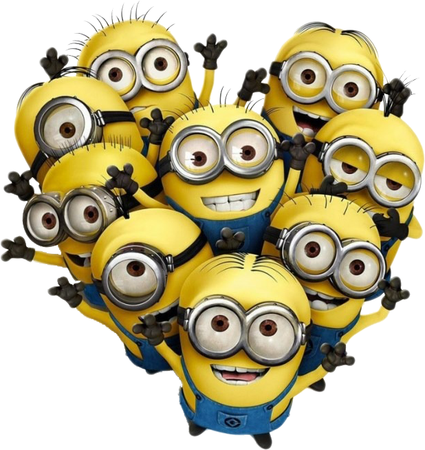 Clipart - Minions Despicable Me 2 (618x654)
