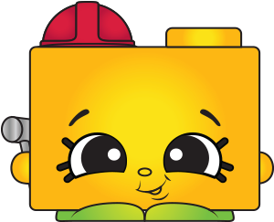 Blocky Is A Shopkin That Was Introduced In May Of 2016 - Shopkins Season 5 Limited Edition Blocky (400x400)