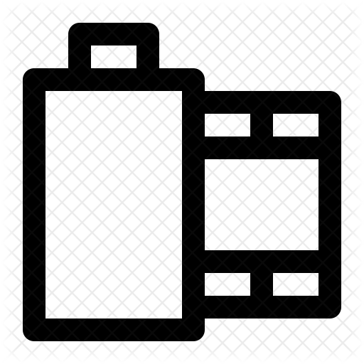 Negative Film Icon - Reel (512x512)