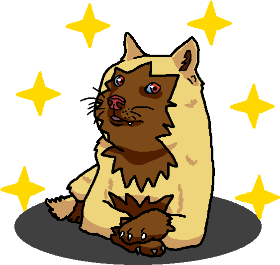 Shiny Poochyena Kabosu By Shawarmachine - Shiny Doge (600x600)