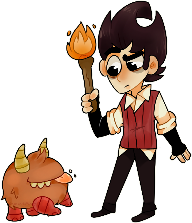 Wilson N Chester - Don't Starve (653x758)