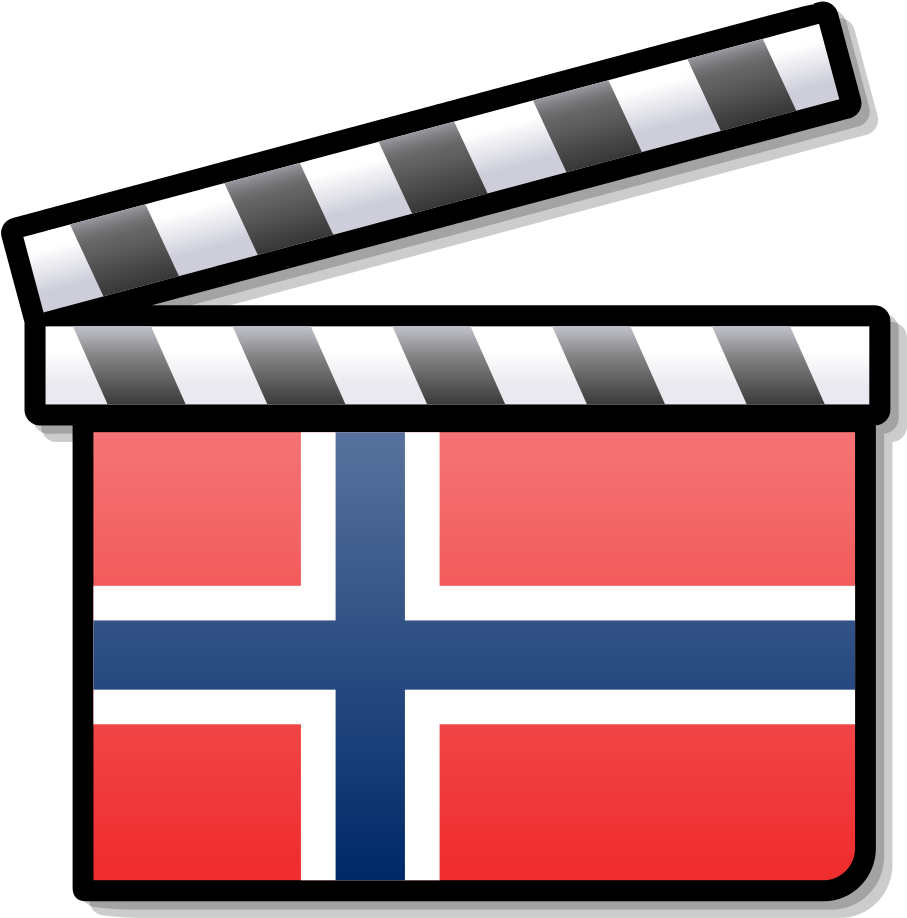 Norway Film Clapperboard - Cinema (1024x1024)