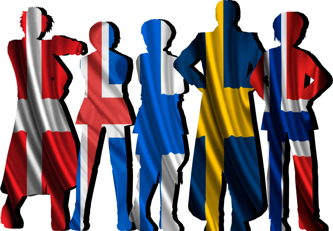 Denmark, Iceland, Finland, Sweden, And Norway Flag - Meme Norway Sweden Denmark Finland Iceland (1074x744)