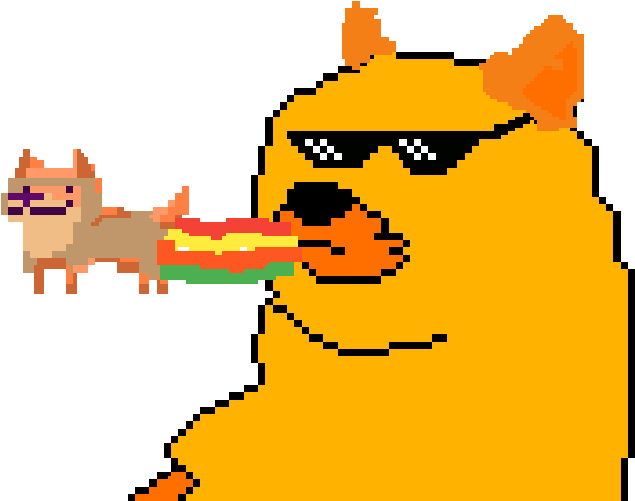 Nyan Doge - Cartoon (1024x576)