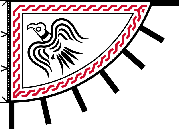Norway - Kingdom Of Norway Viking Flag (626x452)