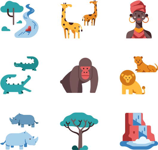 African Safari - Safari (600x564)